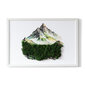 Pilt Samblaga Mäe tipus metsa kohal, 60x40 hind ja info | Seinapildid | kaup24.ee
