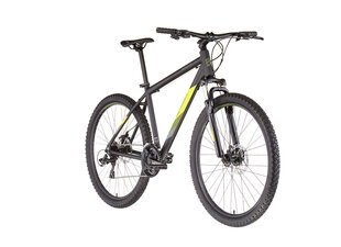 Jalgratas Serious Rockville 27,5", must/kollane, 42 cm hind ja info | Jalgrattad | kaup24.ee