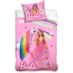 Laste voodipesukomplekt Barbie 140x200, 2 osa hind ja info | Beebide ja laste voodipesu | kaup24.ee