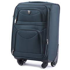 Темно-зеленый чемодан CODURA+ для ручной клади на 4 колесах цена и информация | Чемоданы, дорожные сумки | kaup24.ee