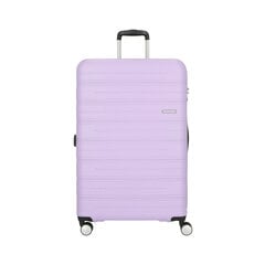 Большой чемодан Matt Lavender HIGH TURN цена и информация | Чемоданы, дорожные сумки | kaup24.ee