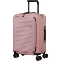 Винтажный розовый смарт-чемодан NOVASTREAM для ручной клади цена и информация | Чемоданы, дорожные сумки | kaup24.ee