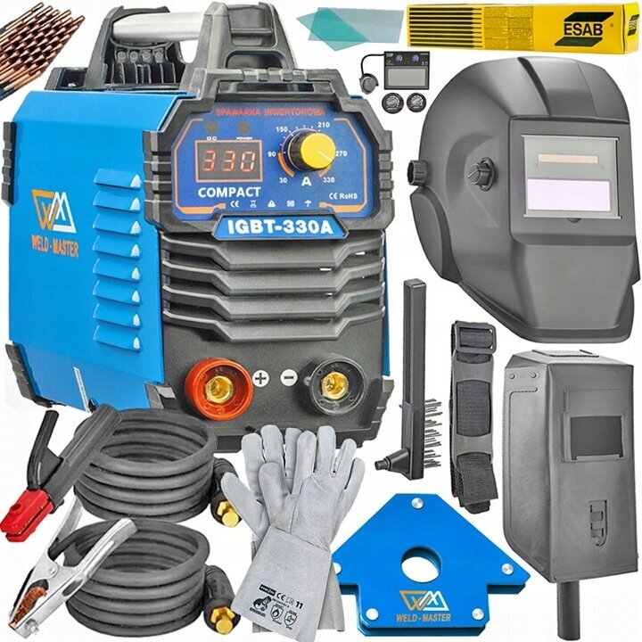 Inverter-keevitaja Weld Master 30-340 A 230 7,5 kVA hind ja info | Keevitusseadmed | kaup24.ee