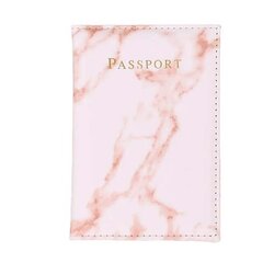 Обложка на паспорт из розового мрамора цена и информация | Канцелярские товары | kaup24.ee