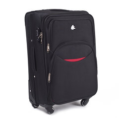 Черный чемодан ручной клади PREDATOR цена и информация | Чемоданы, дорожные сумки | kaup24.ee