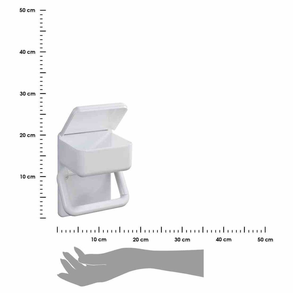 Maximex tualettpaberi hoidja цена и информация | Vannitoa sisustuselemendid ja aksessuaarid | kaup24.ee