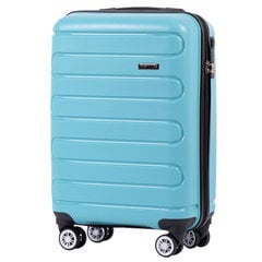 Голубой чемодан для ручной клади PRIMROSE цена и информация | Чемоданы, дорожные сумки | kaup24.ee