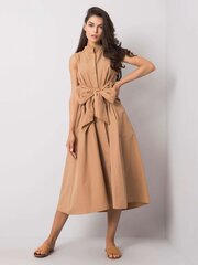 Платье для женщин Alina, коричневый цена и информация | Платье | kaup24.ee