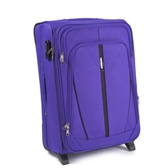 Средний чемодан PEACOCK фиолетового цвета цена и информация | Чемоданы, дорожные сумки | kaup24.ee