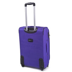 Средний чемодан PEACOCK фиолетового цвета цена и информация | Чемоданы, дорожные сумки | kaup24.ee