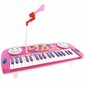 Klaver mikrofoniga Luxma, roosa цена и информация | Tüdrukute mänguasjad | kaup24.ee