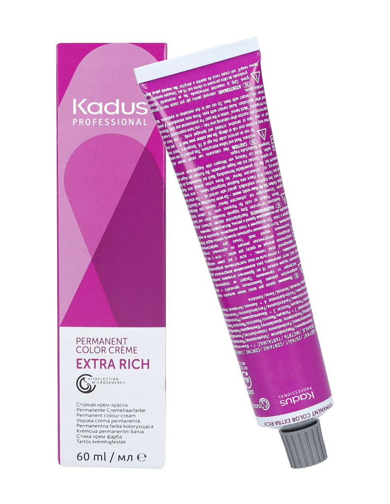 Juuksevärv “Kadus” Extra Rich Creme Permanent, 6,77, 60 ml hind ja info | Juuksevärvid | kaup24.ee