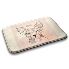 Vannitoa vaip Sfinx Kass, 75x45 cm цена и информация | Аксессуары для ванной комнаты | kaup24.ee