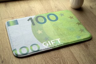 Vannitoa vaip Euro Pangatähe Raha, 75x45 cm hind ja info | Vannitoa sisustuselemendid ja aksessuaarid | kaup24.ee