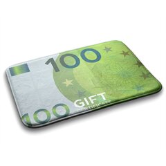 Vannitoa vaip Euro Pangatähe Raha, 75x45 cm цена и информация | Аксессуары для ванной комнаты | kaup24.ee