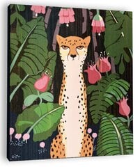 Картина по номерам "Леопард", 40х50см цена и информация | Живопись по номерам | kaup24.ee
