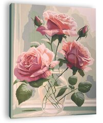 Картина по номерам "Розы", 40x50см цена и информация | Живопись по номерам | kaup24.ee