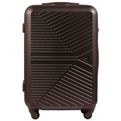 Коричневый средний чемодан PREDATOR цена и информация | Чемоданы, дорожные сумки | kaup24.ee
