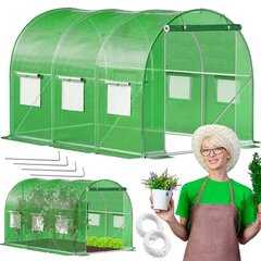 Садовая теплица Springos GT0002, 6 м2 (3x2x2 m) цена и информация | Springos Товары для сада | kaup24.ee