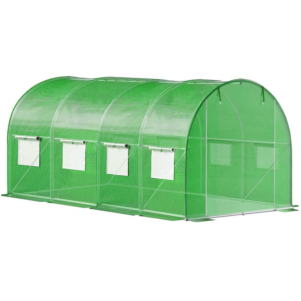 Kasvuhoone Springos GT0004 9 m2 (4,5x2x2 m) hind ja info | Kasvuhooned | kaup24.ee