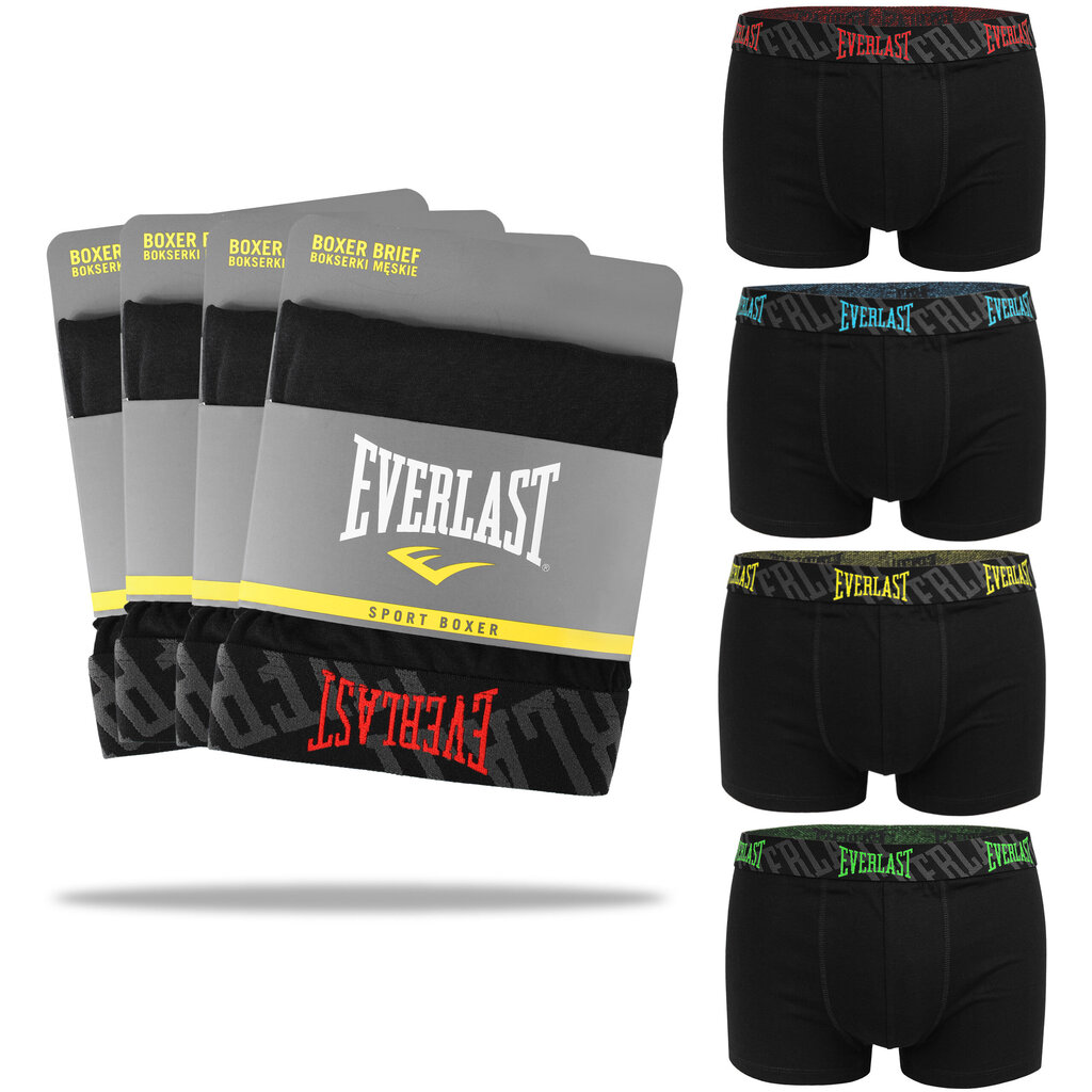 Everlast bokserid meestele BM490, Mitmevärviline hind ja info | Meeste aluspesu | kaup24.ee