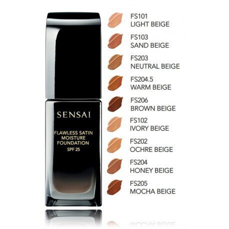 Niisutav jumestuskreem Sensai Flawless Liquid Foundation SPF25, Fs103 Sand Beige, 30 ml hind ja info | Jumestuskreemid, puudrid | kaup24.ee