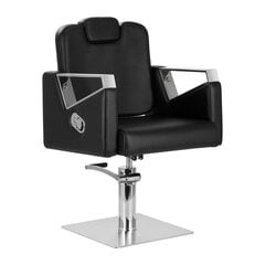 парикмахерское кресло gabbiano wilno, черное цена и информация | Мебель для салонов красоты | kaup24.ee