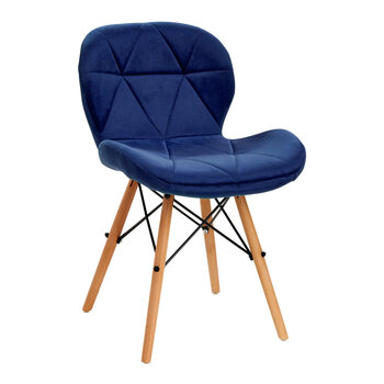 4rico скандинавский стул, темно-синий цена и информация | Стулья для кухни и столовой | kaup24.ee