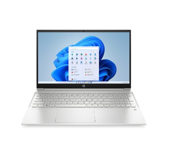 HP Pavilion 15-eh3006ny AMD Ryzen 5-7530U, RAM 16 GB, 512 GB SSD, AMD Radeon Graphics, Windows 11 Home, Silver hind ja info | Sülearvutid | kaup24.ee