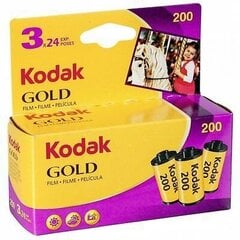 Пленка Kodak Gold 200/24x3 цена и информация | Аксессуары для фотоаппаратов | kaup24.ee