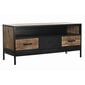 Tv-alus DKD Home Decor, pruun/must hind ja info | TV alused | kaup24.ee