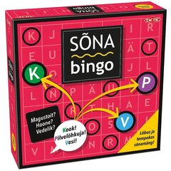 Lauamäng Tactic Sõna Bingo, EE hind ja info | Lauamängud ja mõistatused | kaup24.ee