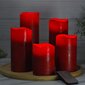 LED punased küünlad puldiga M Mirrowing, 5 tk. hind ja info | Küünlad, küünlajalad | kaup24.ee