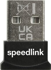 Speedlink Bluetooth адаптер BT 5.0 Vias Nano (SL-167411-BK) цена и информация | Адаптеры и USB-hub | kaup24.ee