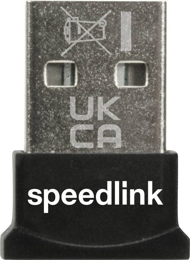 Speedlink Bluetoothi BT 5.0 Vias Nano SL-167411-BK цена и информация | USB jagajad, adapterid | kaup24.ee