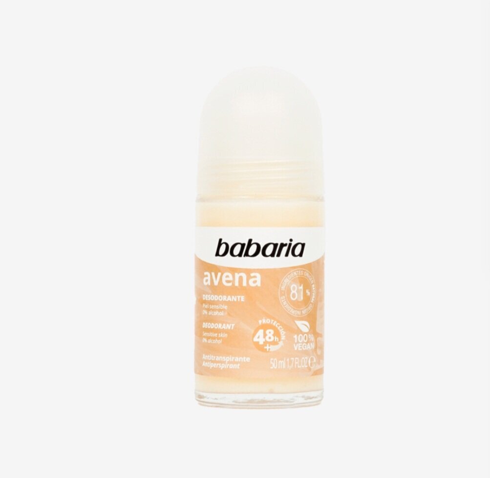 Deodorant Babaria roll on Avena, 75 ml цена и информация | Deodorandid | kaup24.ee