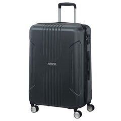 Средний чемодан STARVIBE, черного цвета цена и информация | Чемоданы, дорожные сумки | kaup24.ee