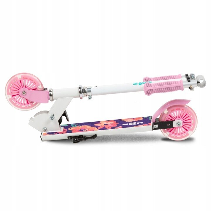 Roller Kidwell WXM Skipo Floral valge/roosa цена и информация | Tõukerattad | kaup24.ee