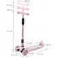 Kolmerattaline tõukeratas Kidwell Vento Hubaven01A2, roosa hind ja info | Tõukerattad | kaup24.ee