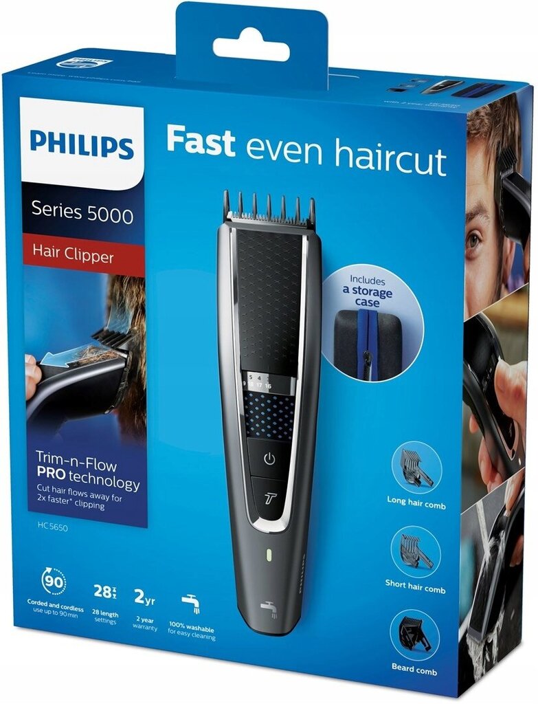 Philips HC5650/15 цена и информация | Juukselõikusmasinad, trimmerid | kaup24.ee