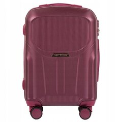 Бордовый средний дорожный чемодан FALCON цена и информация | Чемоданы, дорожные сумки | kaup24.ee