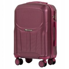 Бордовый средний дорожный чемодан FALCON цена и информация | Чемоданы, дорожные сумки | kaup24.ee