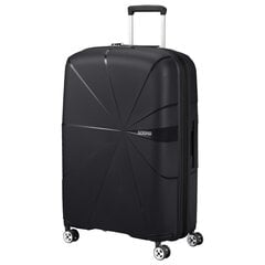 Черный большой чемодан STARVIBE цена и информация | Чемоданы, дорожные сумки | kaup24.ee