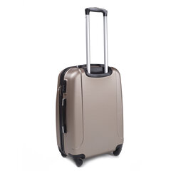 Бежевый большой чемодан PREDATOR цена и информация | Чемоданы, дорожные сумки | kaup24.ee