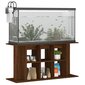 vidaXL akvaariumi alus, pruun, 120 x 40 x 60 cm цена и информация | Akvaariumid ja seadmed | kaup24.ee