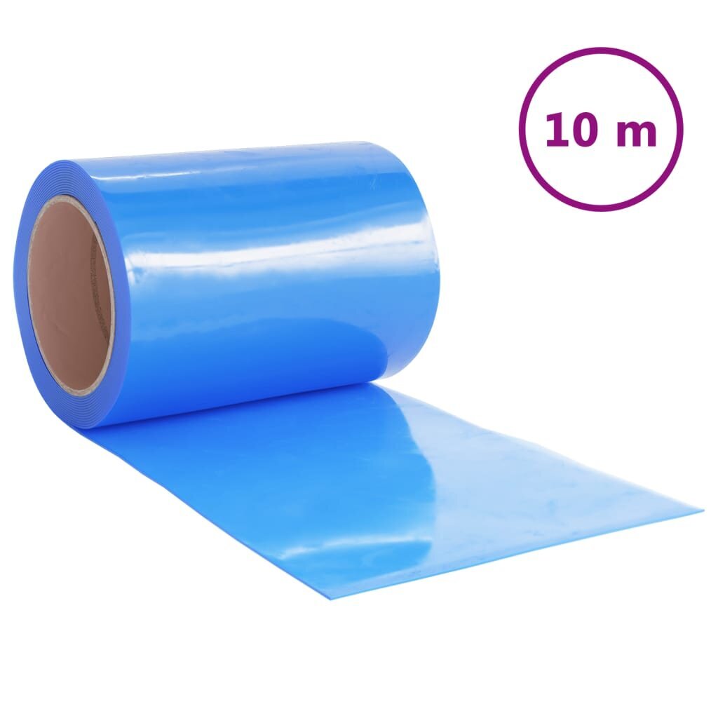 vidaXL uksekardin, sinine, 300 mm x 2,6 mm 10 m, PVC hind ja info | Ukse hinged, tarvikud | kaup24.ee