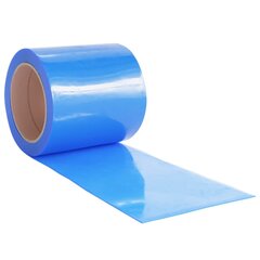 vidaXL uksekardin, sinine, 200 mm x 1,6 mm 10 m, PVC hind ja info | Ukse hinged, tarvikud | kaup24.ee