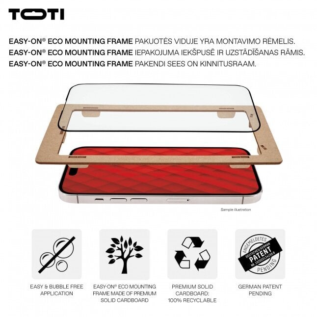 Toti Premium Samsung Galaxy S24 Ultra hind ja info | Ekraani kaitsekiled | kaup24.ee