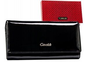 Naiste rahakott Cavaldi ehtsast nahast, must hind ja info | Naiste rahakotid | kaup24.ee