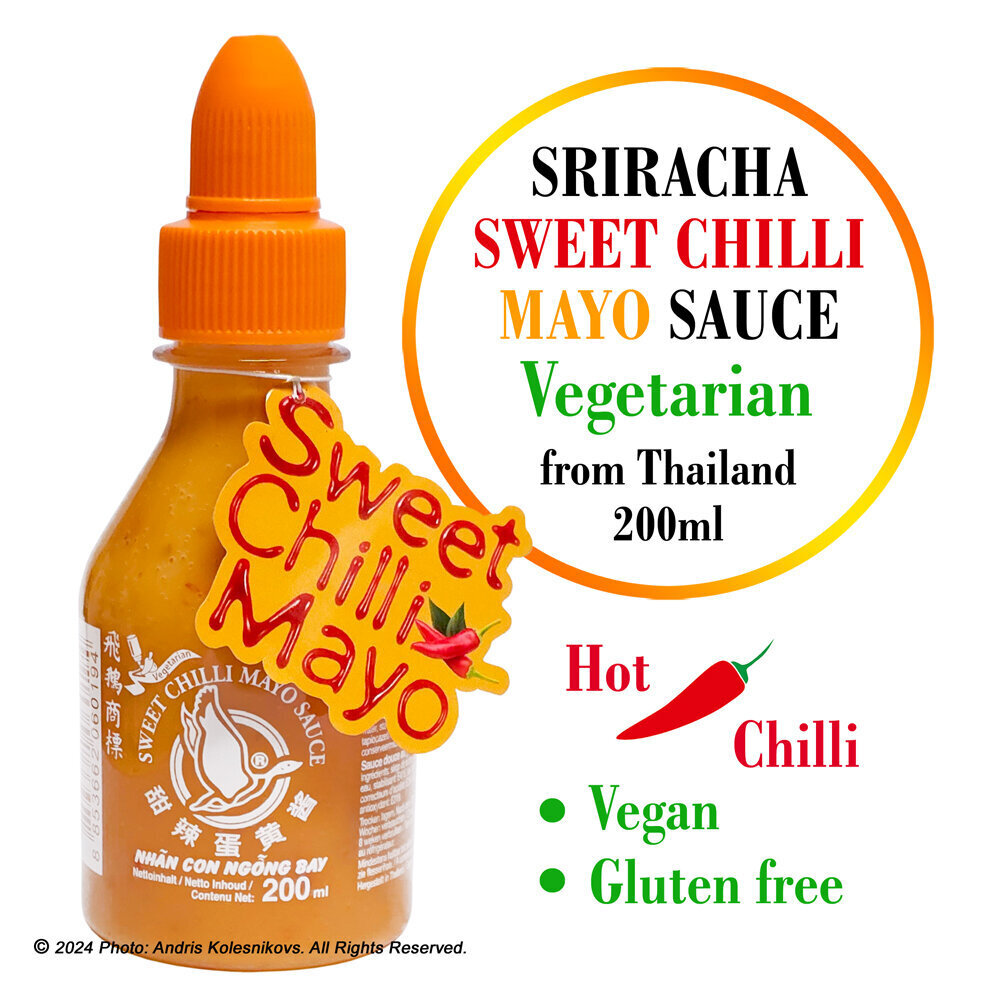 Sriracha magus tšillikaste majoneesiga Flying Goose Brand, 200 ml цена и информация | Kastmed | kaup24.ee